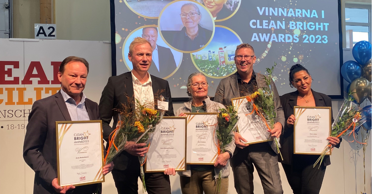 Dubbla Triumfer: MIAB hyllad vid Clean Bright Awards