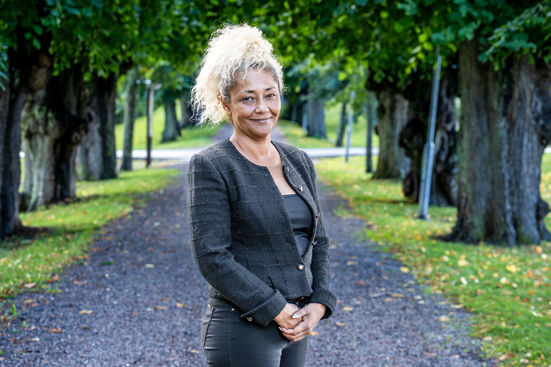 Bild på kvinna som representerar säljare i Sydsverige på MIAB.
